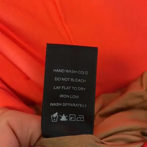 Michael Costello x REVOLVE Carrie Gown in Coral - Picture 8 of 9